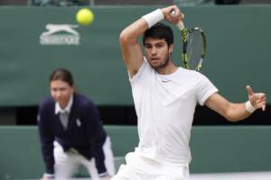Tennis, Wimbledon 2023 finale maschile - Carlos Alcaraz vs Novak Djokovic