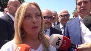 Meloni a Pompei: “Italia sa prendersi cura del suo patrimonio”
