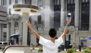 Cina, caldo record: superati i 52 gradi