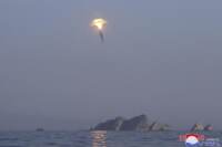 Corea del Nord - Test di lancio di un missile in località sconosciuta