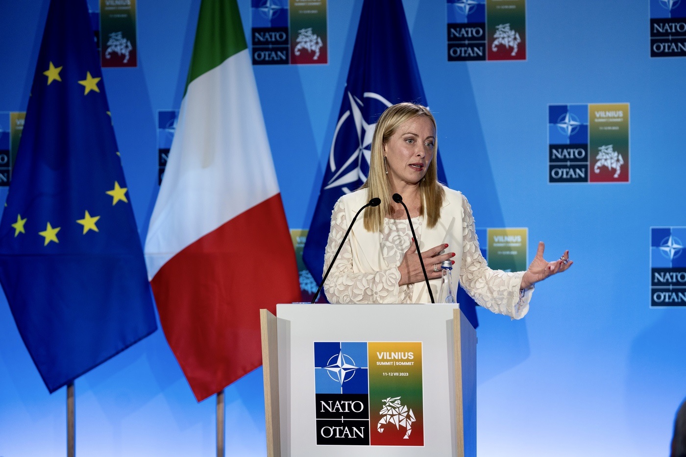 Ucraina, Meloni: “Usare grano come arma è un’offesa contro l’umanità”