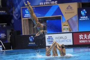 Mondiali nuoto 2023, le foto più spettacolari delle competizioni