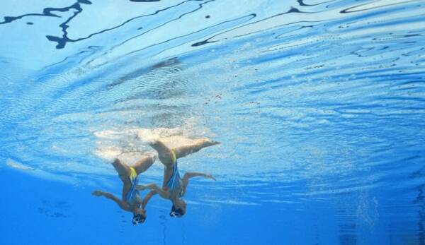 Campionati del mondo di nuoto a Fukuoka- gare della notte