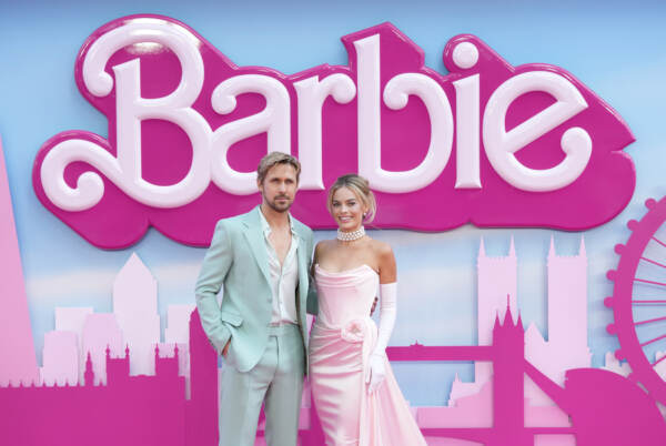 Prima del film Barbie a Londra