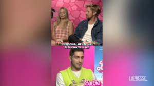 ‘Barbie’, Tommaso Zorzi intervista Margot Robbie e Ryan Gosling