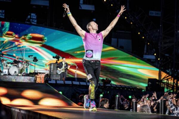 I Coldplay in concerto a Copenaghen