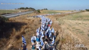 Israele, migliaia in marcia contro la riforma della Giustizia