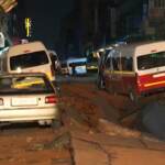 Sudafrica, la strada squarciata dall’esplosione a Johannesburg
