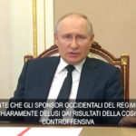 Ucraina, Putin: “Esercito Kiev ha perso decine di migliaia di soldati”