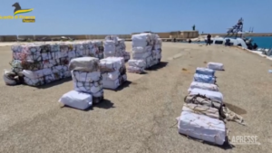 Palermo, maxi sequestro di cocaina: avrebbero fruttato 850 mln