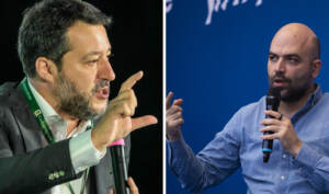 Rai, il centrodestra contro Saviano dopo tweet su Salvini
