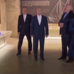 Putin e Lukashenko in visita a Kronstadt