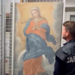 Arte, rinvenuta a L’Aquila tela settecentesca dell’Immacolata concezione