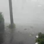 Milano, bomba d’acqua: raffiche di vento impressionanti