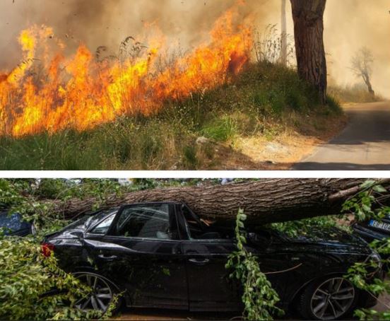 Nubifragi e incendi, le regioni chiedono stato d’emergenza