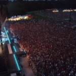 Springsteen in concerto a Monza, le immagini dal drone
