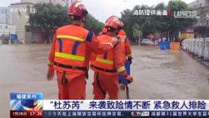 Cina, oltre 400mila evacuati per il tifone Doksuri
