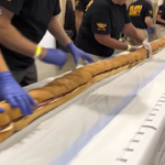 Usa, panino gigante alla mortadella svelato in Pennsylvania