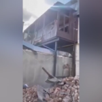 Russia, esplode bar nella regione di Rostov: le immagini delle macerie