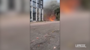 Ucraina, attacco russo su Dnipro: 9 feriti