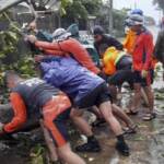 Cina, evacuate oltre 20mila persone per il tifone Doksuri