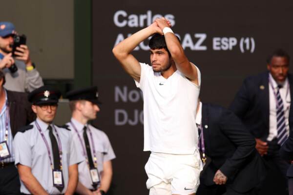 Carlos Alcaraz vs Novak Djokovic - finale maschile Wimbledon