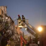 Matera, crolla palazzina di due piani