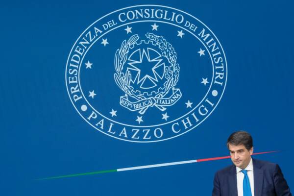 Conferenza stampa del Ministro Fitto dopo la cabina di regia sul PNRR