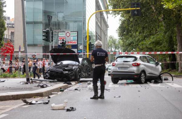 Investito un pedone a MIlano