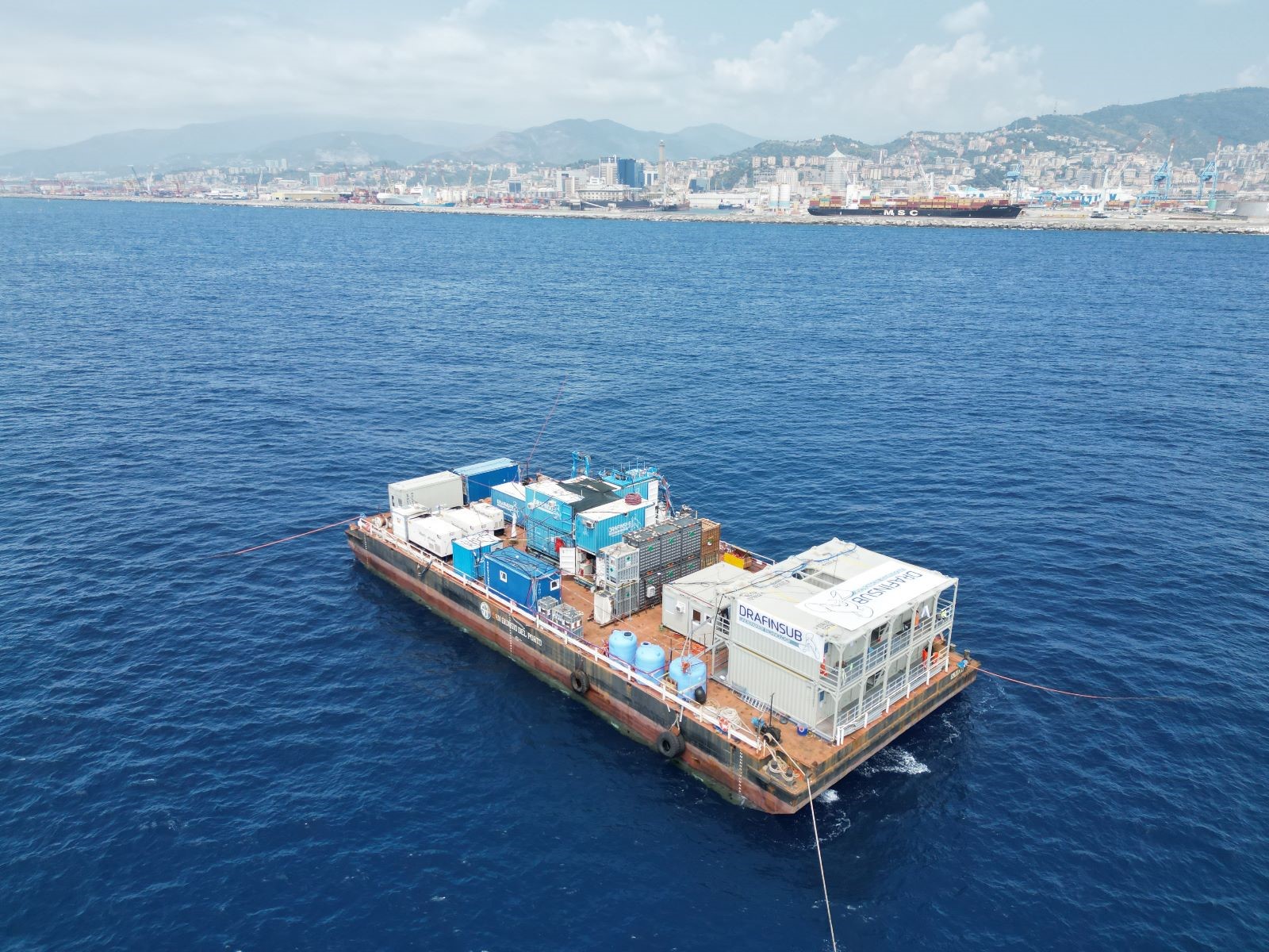 Webuild, avanzano i lavori nel cantiere della Diga Foranea di Genova Webuild, avanzano i lavori nel cantiere della Diga Foranea di Genova