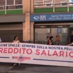 Rdc, presidio a Roma davanti alla sede Inps