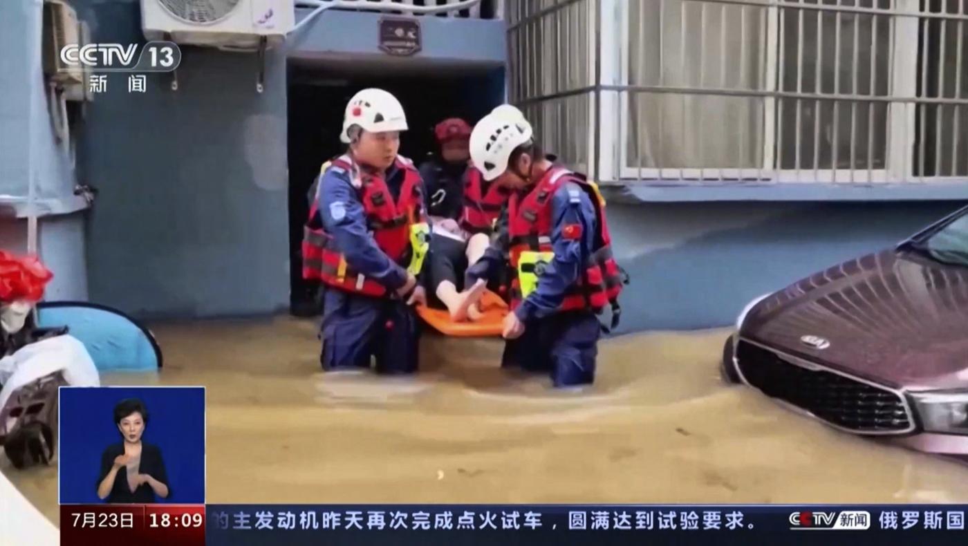 Cina, a Pechino le piogge più intense degli ultimi 140 anni