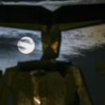 La superluna nel mondo