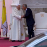 Portogallo, cerimonia di benvenuto per Papa Francesco a Lisbona