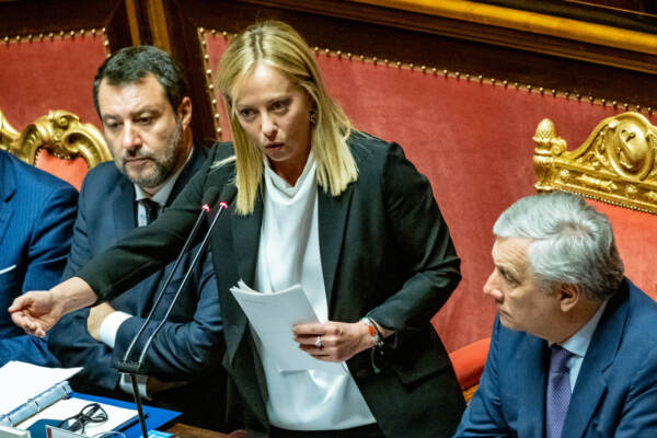 Senato, Voto di Fiducia al Governo Meloni