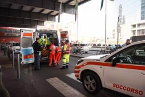 Incidente ferroviario con una persona coinvolta alla stazione fs Garibaldi