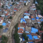 Alluvioni in Cina, la devastazione dopo il ritiro delle acque