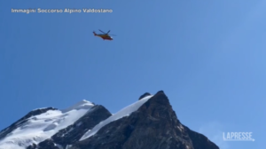 Valle d’Aosta, recuperato alpinista caduto sul Polluce