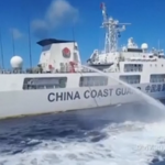 Pechino spara cannoni ad acqua contro nave filippina