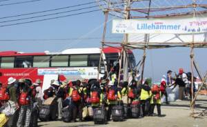 World Scout Jamboree in Corea del Sud, la fuga in vista del ciclone