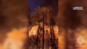 Incendi anche in Russia, in fiamme la regione della Jakuzia