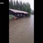 Norvegia, i danni provocati dalla tempesta Hans