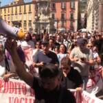 Reddito di cittadinanza, blocchi e proteste a Napoli