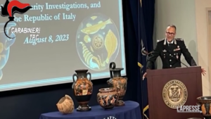 Arte, recuperati da Usa 266 reperti archeologici italiani