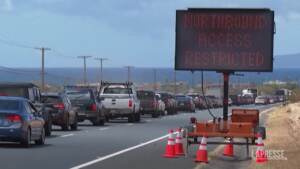 Hawaii, riaperte le strade devastate a Maui dopo gli incendi