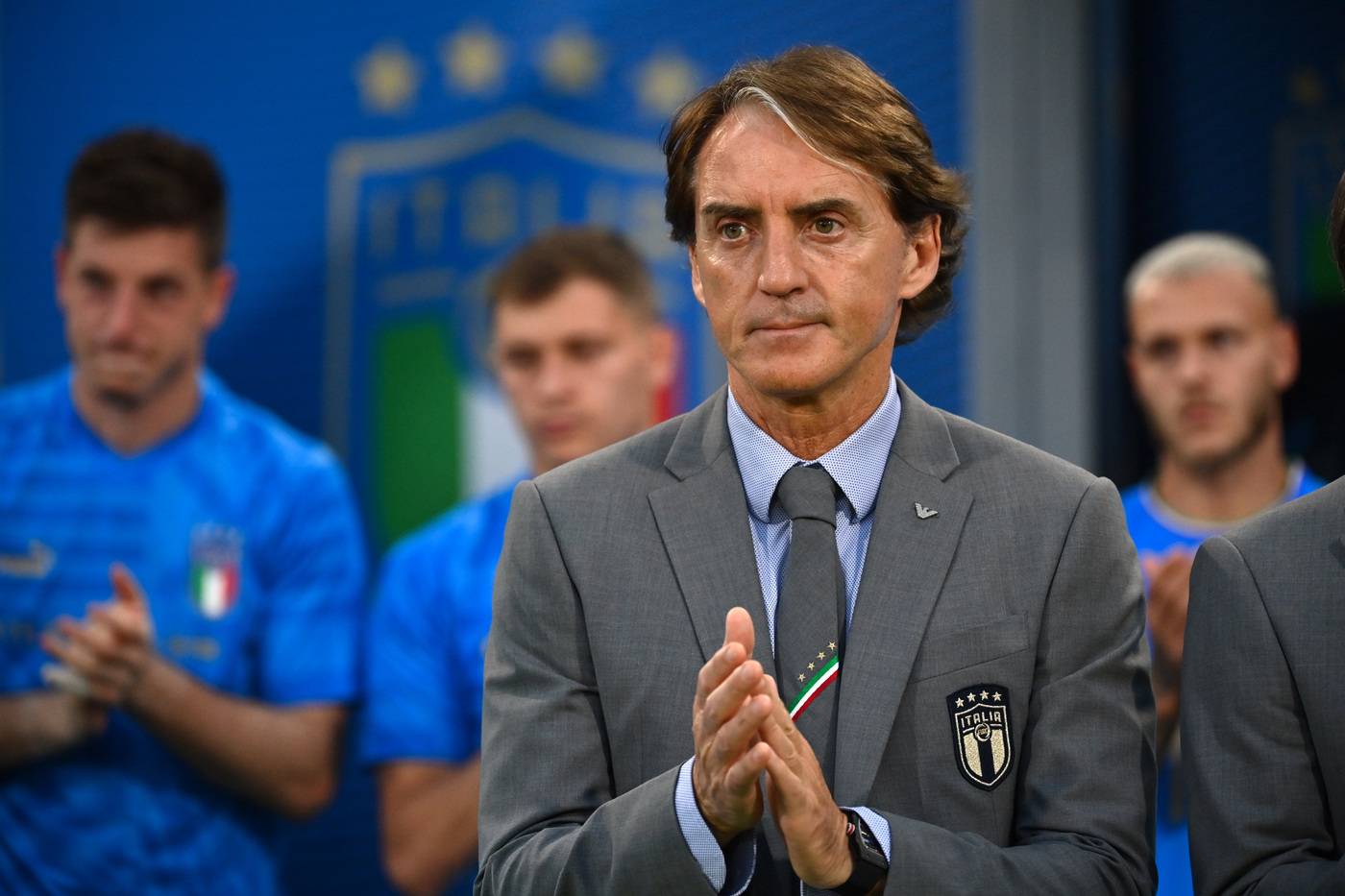 Calcio, Mancini lascia la panchina degli Azzurri