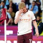 Manchester City, De Bruyne out 3-4 mesi per infortunio ginocchio