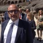 Ferragosto e musei aperti, il ministro Sangiuliano al Colosseo