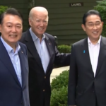 Camp David, Biden apre il vertice con Corea del Sud e Giappone