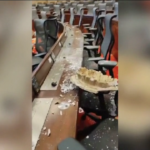 Terremoto in Colombia, i danni all’interno della Camera dei Rappresentanti